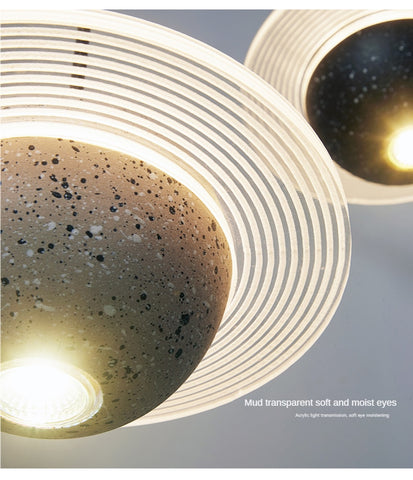 Image of Saturn Planet Chandelier