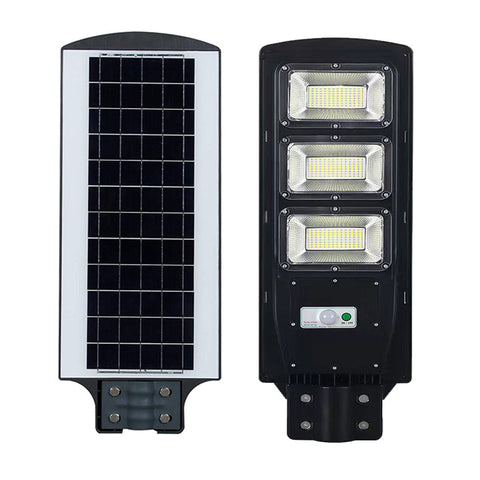 Image of Solar Street Outdoor Light Lamp Panel With Remote Control