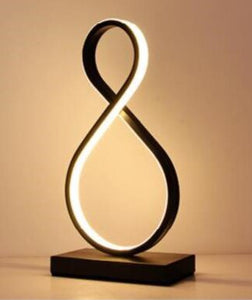 Modern Minimalist Table Lamp Bedroom Bedside Romantic Warm Nightstand Lamp