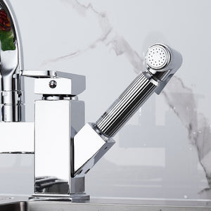 Kitchen Sink Faucet Flexible Pull Out on Sale