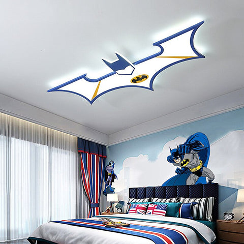 Image of Modern Led Batman Ceiling Lamp for Children Room