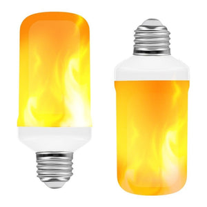 LED Flame Effect Flickering Fire Light Bulb with Gravity Sensor