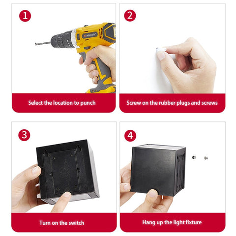 Image of LED Wall Lamp Solar Light Sunlight Sensor IP65 Waterproof
