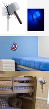 Load image into Gallery viewer, 3D Marvel Avengers Series LED Wall Lamp Iron Man Captain America Night Light