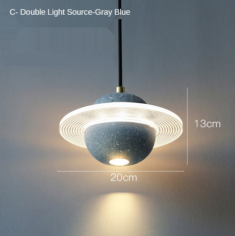 Image of Saturn Planet Chandelier