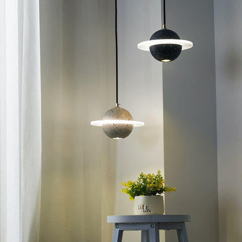 Image of Saturn Planet Chandelier