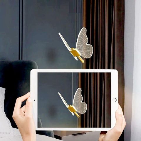 Image of New Butterfly Nordic Pendant Lights Lamp
