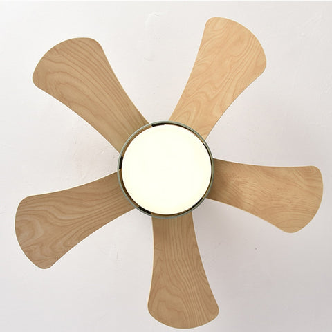 Silent Fan Ceiling Lamp - Loft Fan With LED Light and Remote