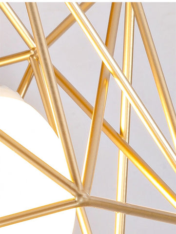 Image of Nordic Minimalism Gold Shade Ceiling Lights
