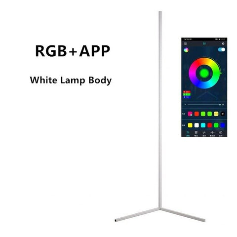Image of Remote Control RGB Corner Floor Lamp