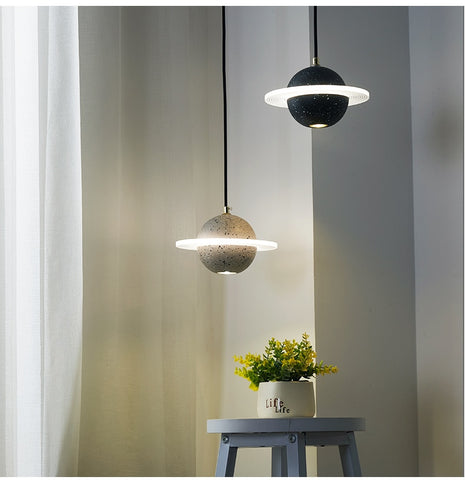 Image of Saturn Planet Chandelier