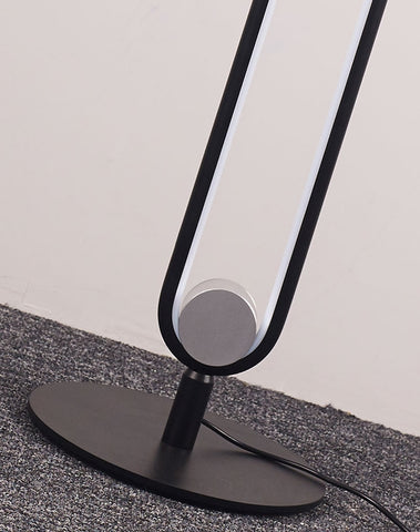 Image of Modern Remote Control U Shape Floor Led Lamp