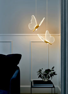 New Butterfly Nordic Pendant Lights Lamp