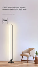 Load image into Gallery viewer, Modern Remote Control U Shape Floor Led Lamp