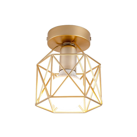 Image of Nordic Minimalism Gold Shade Ceiling Lights