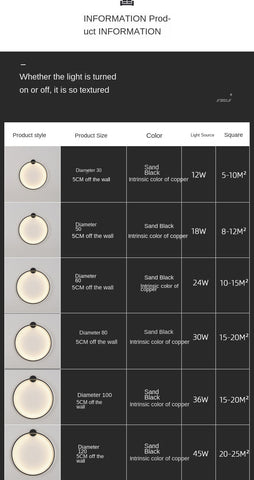Image of Minimalist Nordic Wall Lamp on Sale