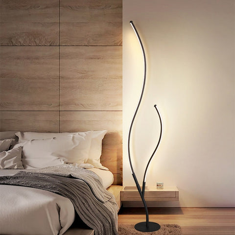 Image of Modern Tree Led Floor Lamp