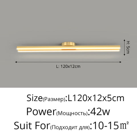 Image of Long Aisle Corridor Luxury LED Ceiling Light