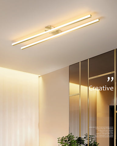 Image of Hallway Corridor Staircase Nordic Lamp Long LED Ceiling Lights