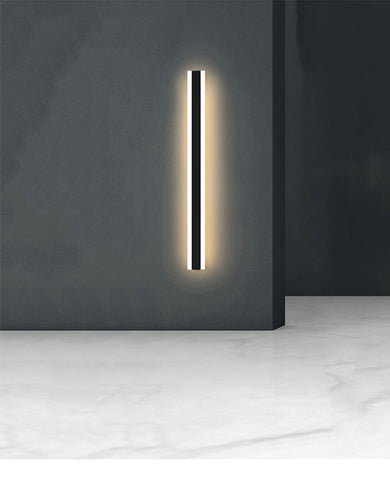 Image of Modern Waterproof Outdoor Long Strip LED Wall Lamp on Sale