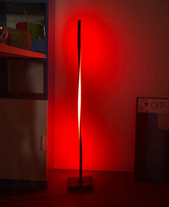 Modern LED RGB Heliciform Floor Lamp