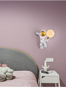 Nordic LED Astronaut Moon Lamp