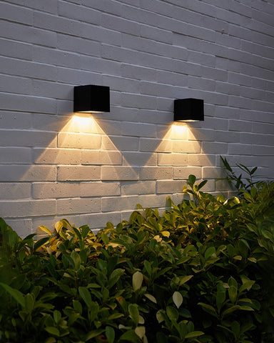 Image of LED Wall Lamp Solar Light Sunlight Sensor IP65 Waterproof