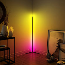 Load image into Gallery viewer, Remote Control RGB Corner Floor Lamp