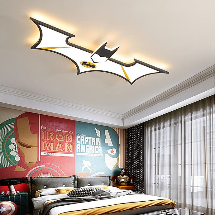 Modern Led Batman Ceiling Lamp for Children Room