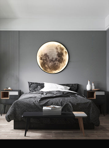 Image of New Universal Moon Bedroom Wall Lamp