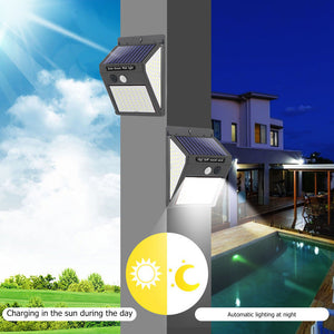 New Solar Lamp Light IP65 Waterproof with Motion Sensor
