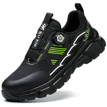 Load image into Gallery viewer, Rotating Button Safety Sneakers Steel Toe Puncture-Proof