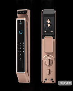 New Fingerprint Door Lock 3D Face Recognition Smart Door Lock