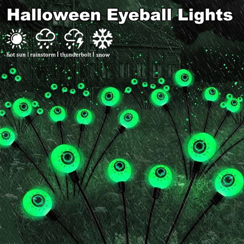 Image of Halloween Eyeballs Terror Solar Lights IP65 Waterproof