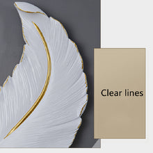 Load image into Gallery viewer, White Feather Wall Nordic Lamp