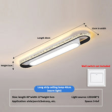 Load image into Gallery viewer, Rectangular Led Ceiling Light For Corridor Hallway