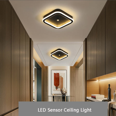 Image of Human PIR Motion Sensor LED Ceiling Lamp for Bedroom Corridor