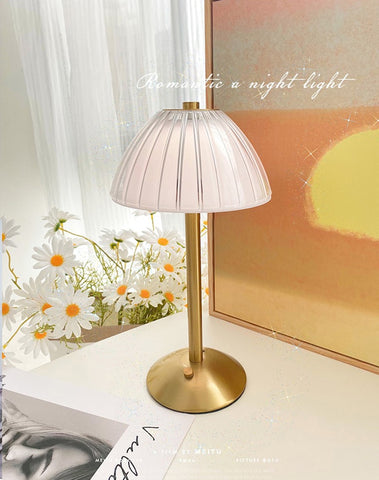 Image of Retro Led Table Desk Lamp Bar Rechargeable Lamp