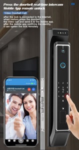 New Fingerprint Door Lock 3D Face Recognition Smart Door Lock