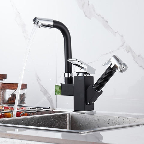 Image of Kitchen Sink Faucet Flexible Pull Out on Sale