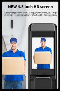 New Fingerprint Door Lock 3D Face Recognition Smart Door Lock
