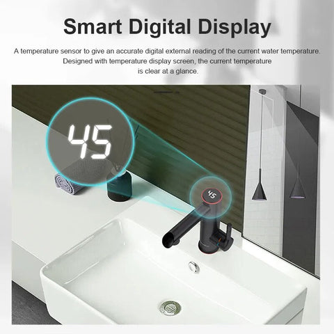 Image of Electric Instant Heater Faucet Stainless Steel