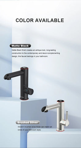 Image of Electric Instant Heater Faucet Stainless Steel