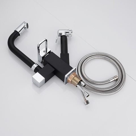 Image of Kitchen Sink Faucet Flexible Pull Out on Sale