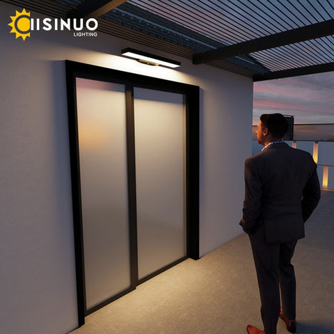 Image of LED Dusk to Dawn Motion Sensor Outdoor Modern Lights IP54