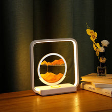 Load image into Gallery viewer, Sands of Time 2 in 1 Wireless Charging Table Lamp