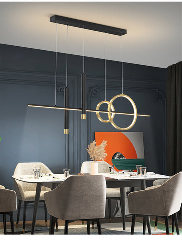 Image of Nordic Modern Minimalist Led Chandelier
