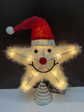 Load image into Gallery viewer, Christmas Tree Topper LED Star Tree Topper Battery Operated