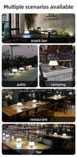 Load image into Gallery viewer, Solar Powered Table Led Lamp Outdoor Modern