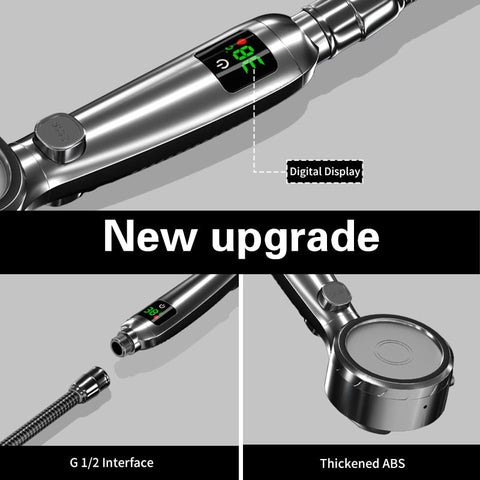 Image of Temperature Display Shower Head On Sale